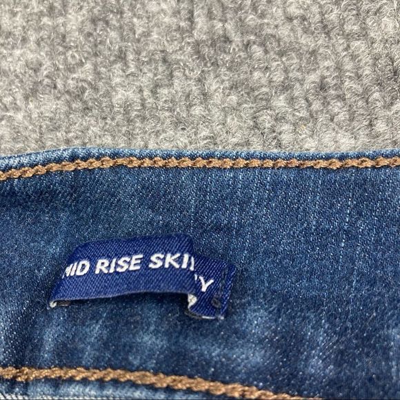 Plus Size Chaps Mid Rise Skinny Jeans like new 20WS - Picture 4 of 11